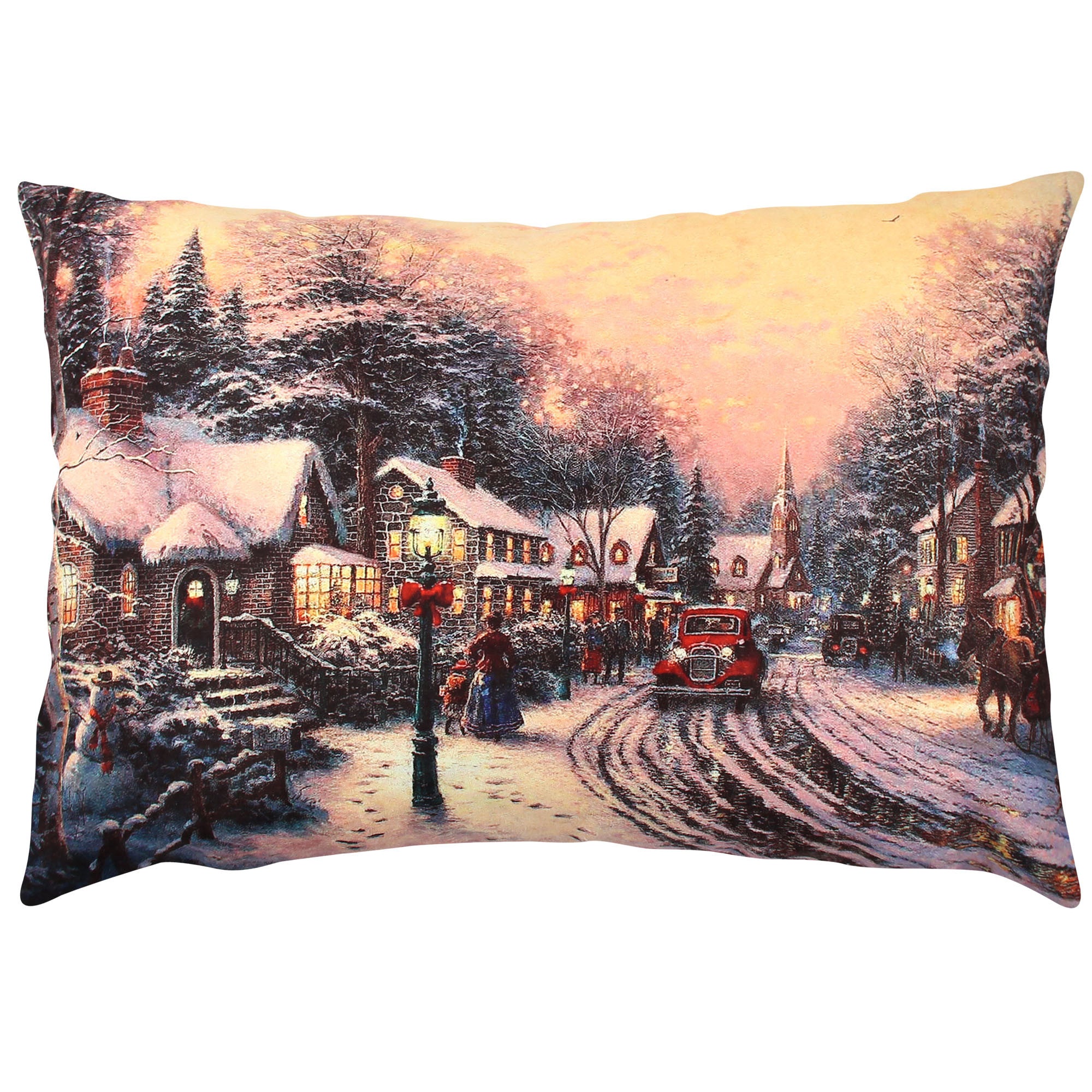 Almofada – 33 x 48 cm – Multicolorido – Algodão e Poliéster