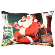 Almofada – 33 x 48 cm – Multicolorido – Algodão e poliéster