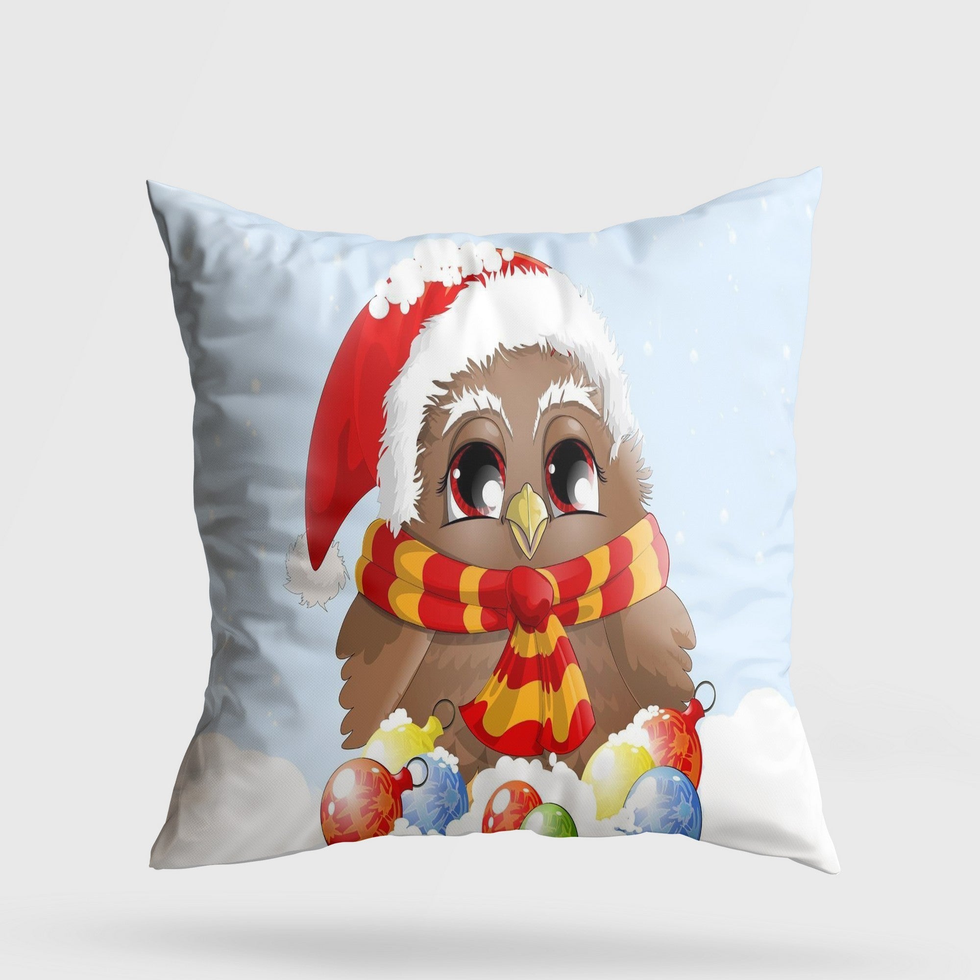 Almofada – 43 x 43 cm – Multicolorido – algodão e poliéster