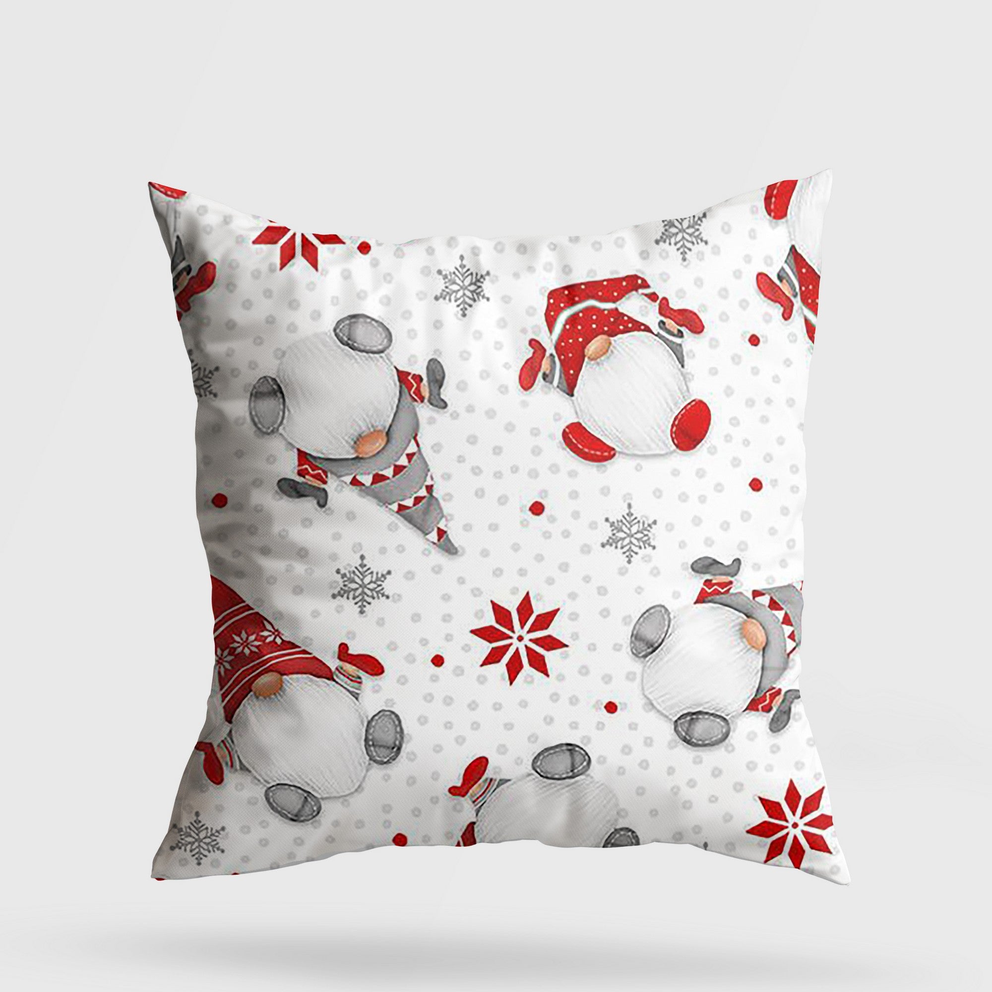 Almofada – 43 x 43 cm – Multicolorido – Algodão/Poliéster