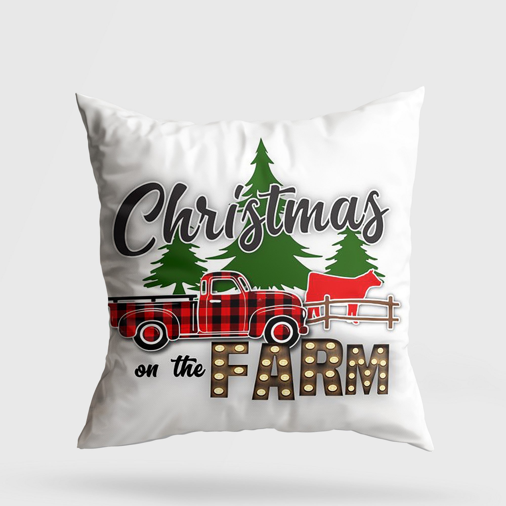 Almofada – 43 x 43 cm – Multicolorido – Algodão e Poliester