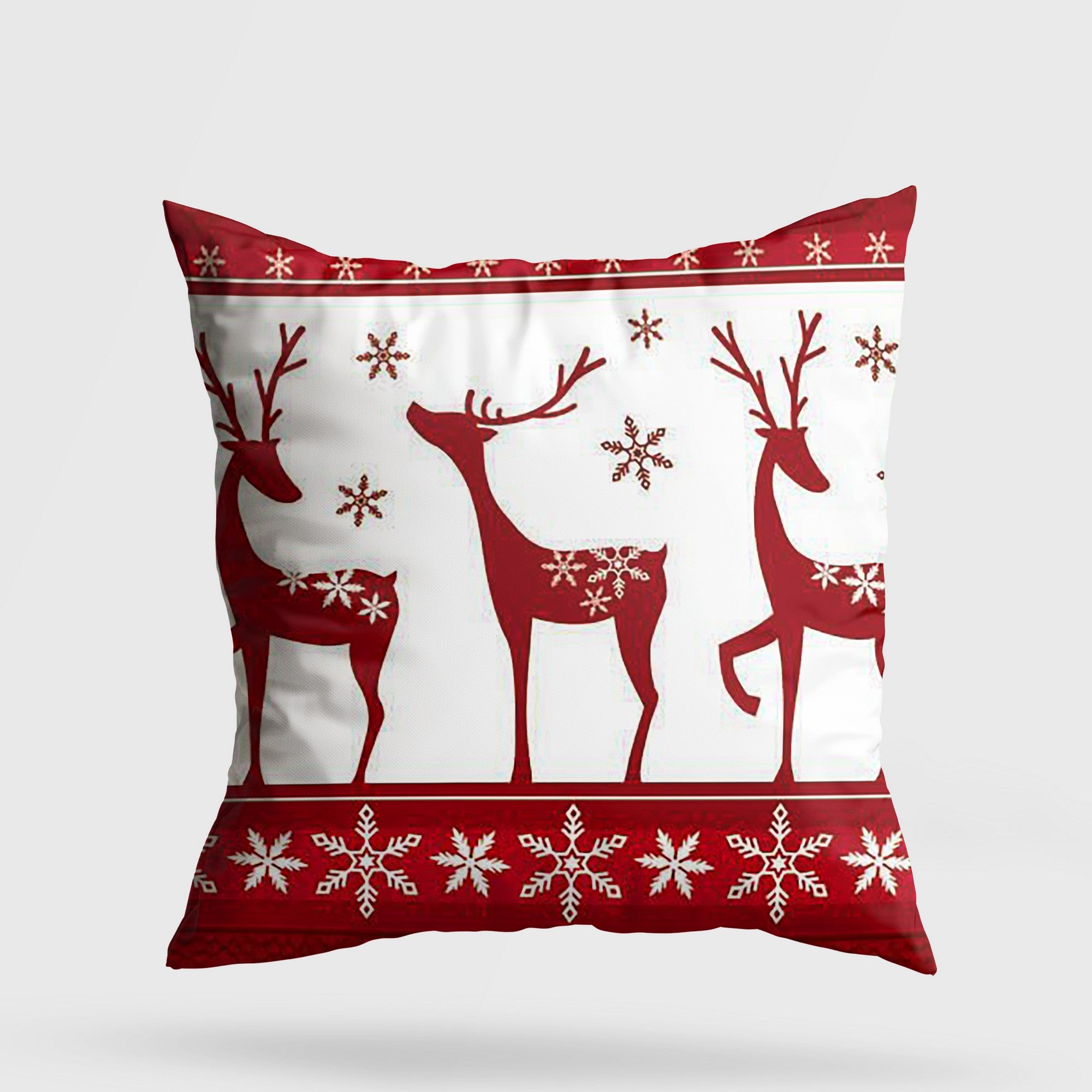 Almofada – 43 x 43 cm – Multicolorida – Algodão e Poliéster