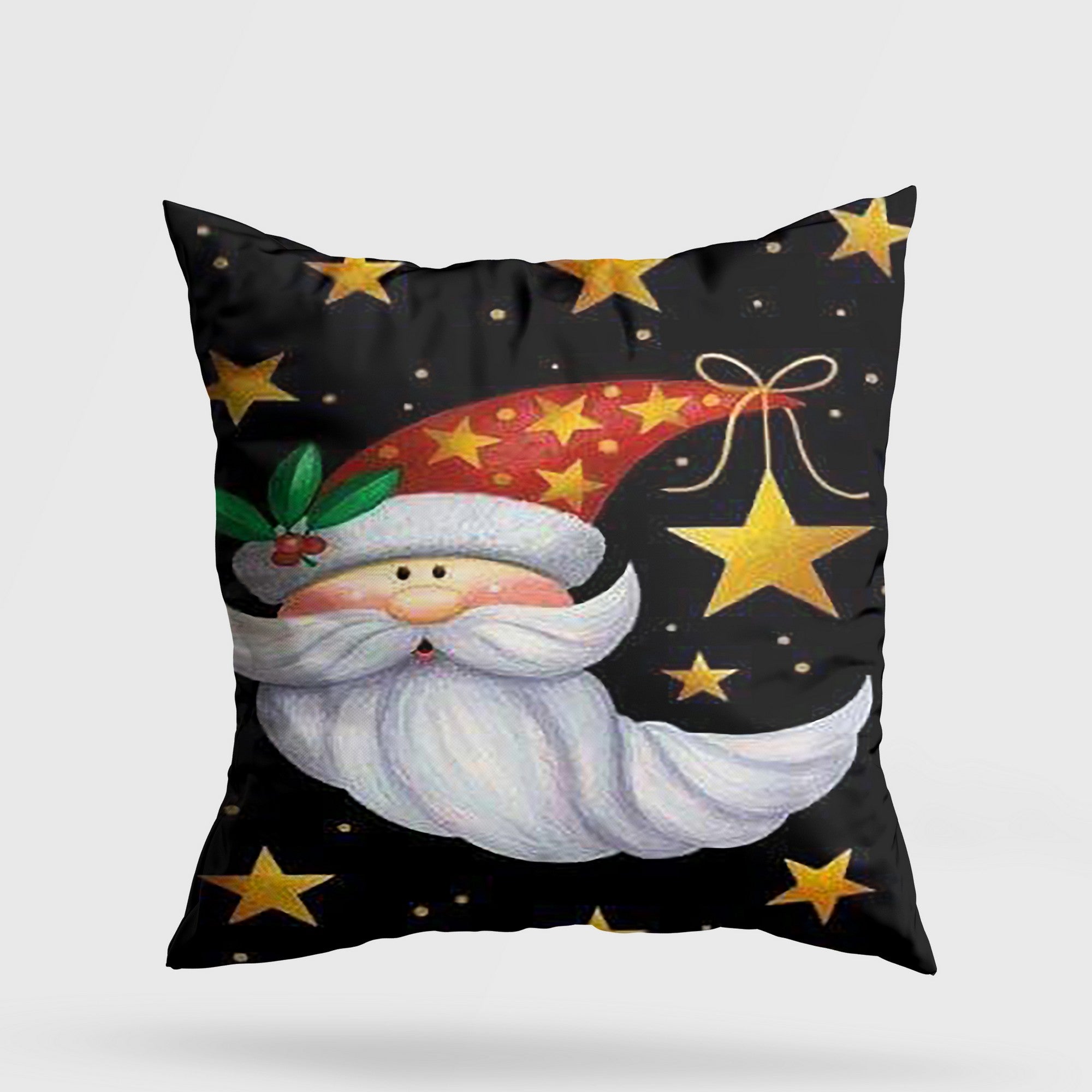 Almofada – 43 x 43 cm – Multicolorido – Algodão/Poliéster