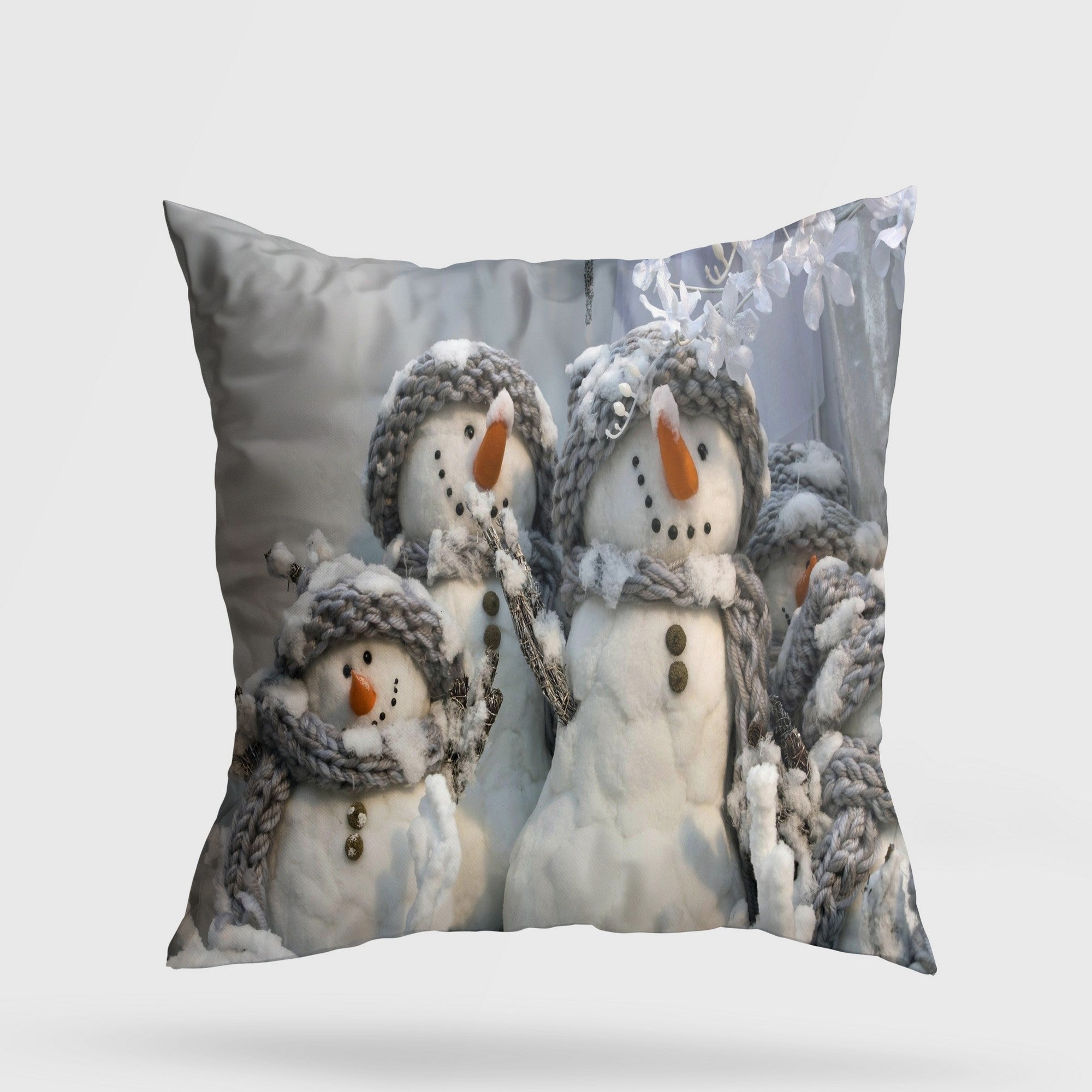 Almofada – 43 x 43 cm – Multicolorido – Algodão e Poliéster