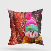 Almofada – 43 x 43 cm – Multicolorido – Algodão e Poliéster