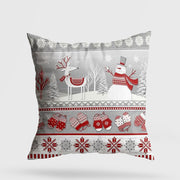 Almofada – 43 x 43 cm – Multicolorido – Algodão e Poliéster