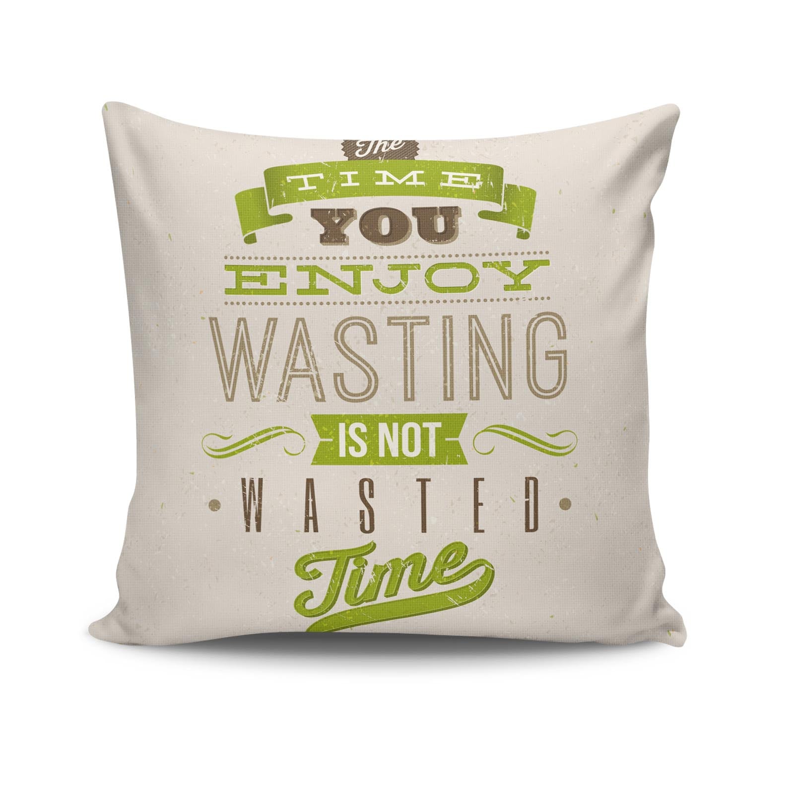 Almofada – 43 x 43 cm – Multicolorido – Algodão e Poliéster