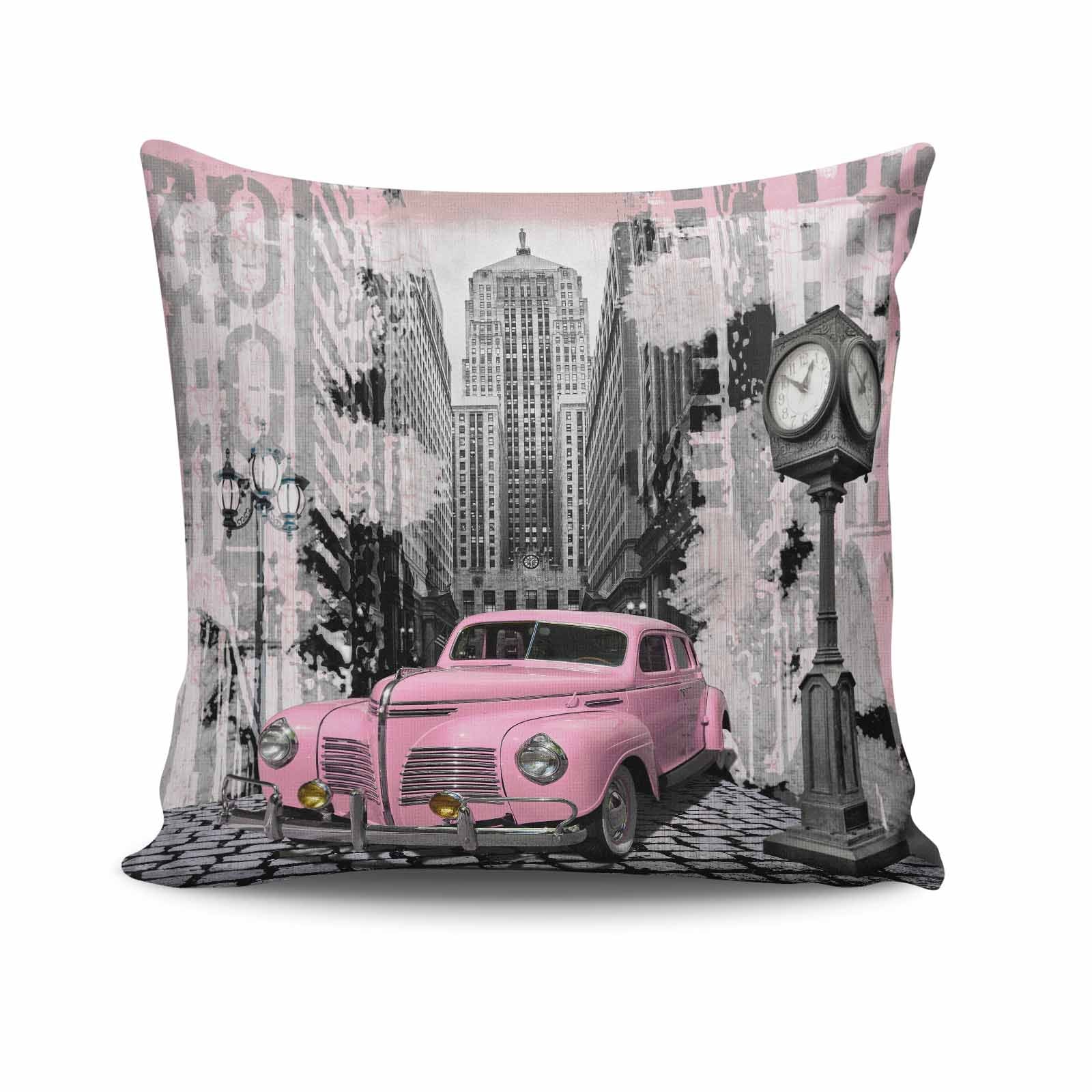 Almofada – 43 x 43 cm – Multicolorido – Algodão e Poliéster