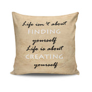 Almofada – 43 x 43 cm – Multicolorido – Algodão e Poliéster