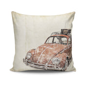 Almofada – 43 x 43 cm – Multicolorido – Algodão/Poliéster