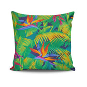 Almofada – 43 x 43 cm – Multicolorido – 50% Algodão e 50% Poliéster