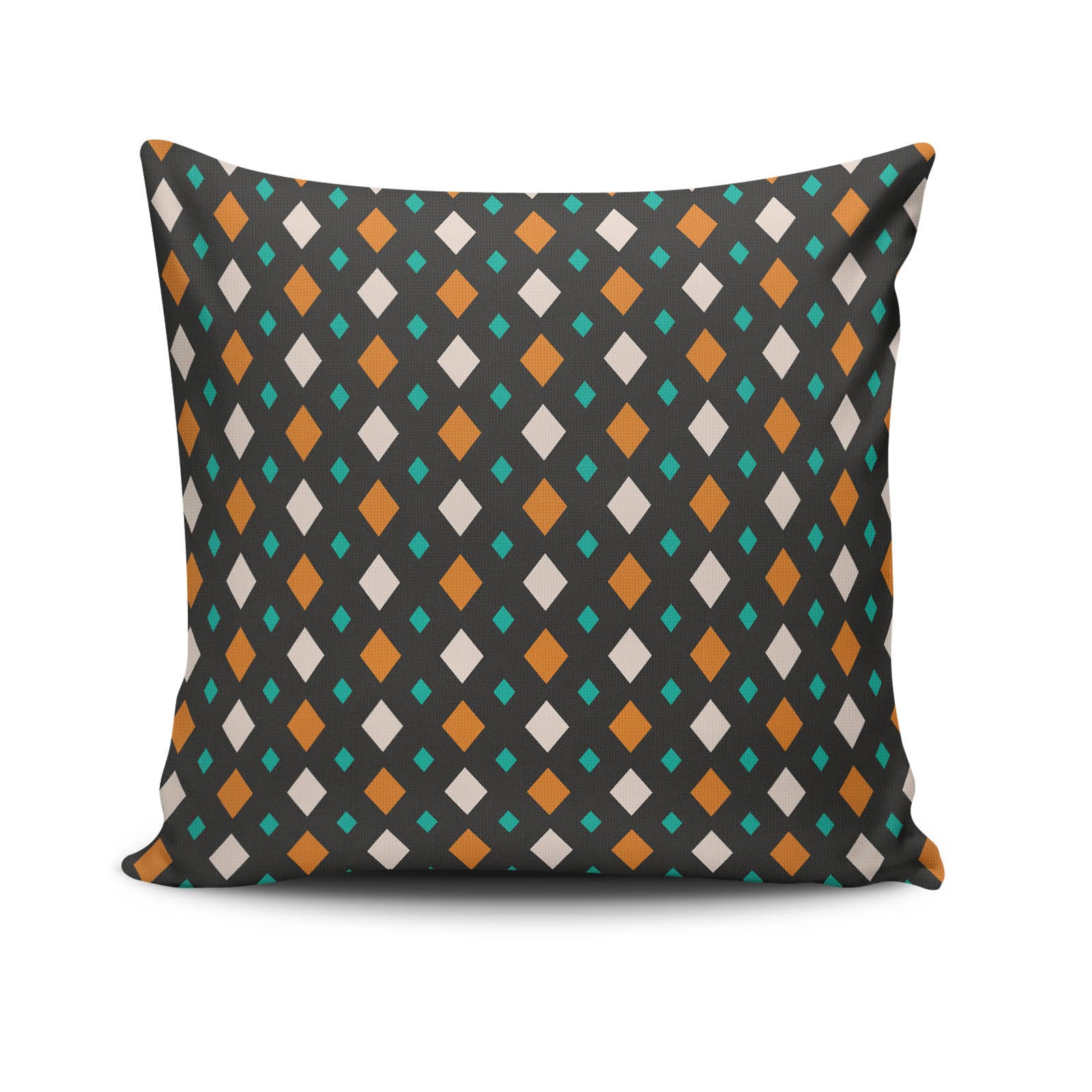 Capa de Almofada – 43 x 43 cm – Multicolorido – Algodão e Poliéster