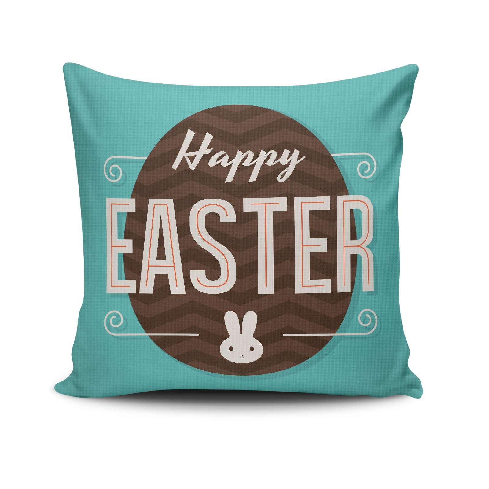 Almofada – 43 x 43 cm – Multicolorido – Algodão e Poliéster