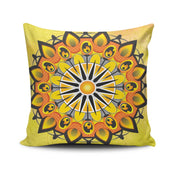 Capa de almofada – 43 x 43 cm – Multicolorido – 50% Algodão / 50% Poliéster