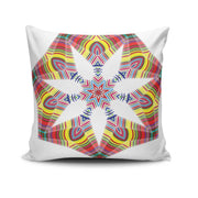Capa de almofada – 43 x 43 cm – Multicolorido – Algodão e Poliéster