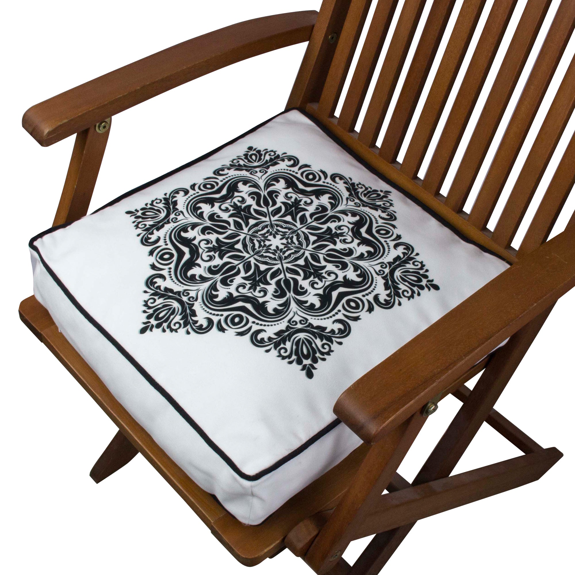 Almofada – 42 x 42 cm – Multicolorido – Algodão e Poliéster