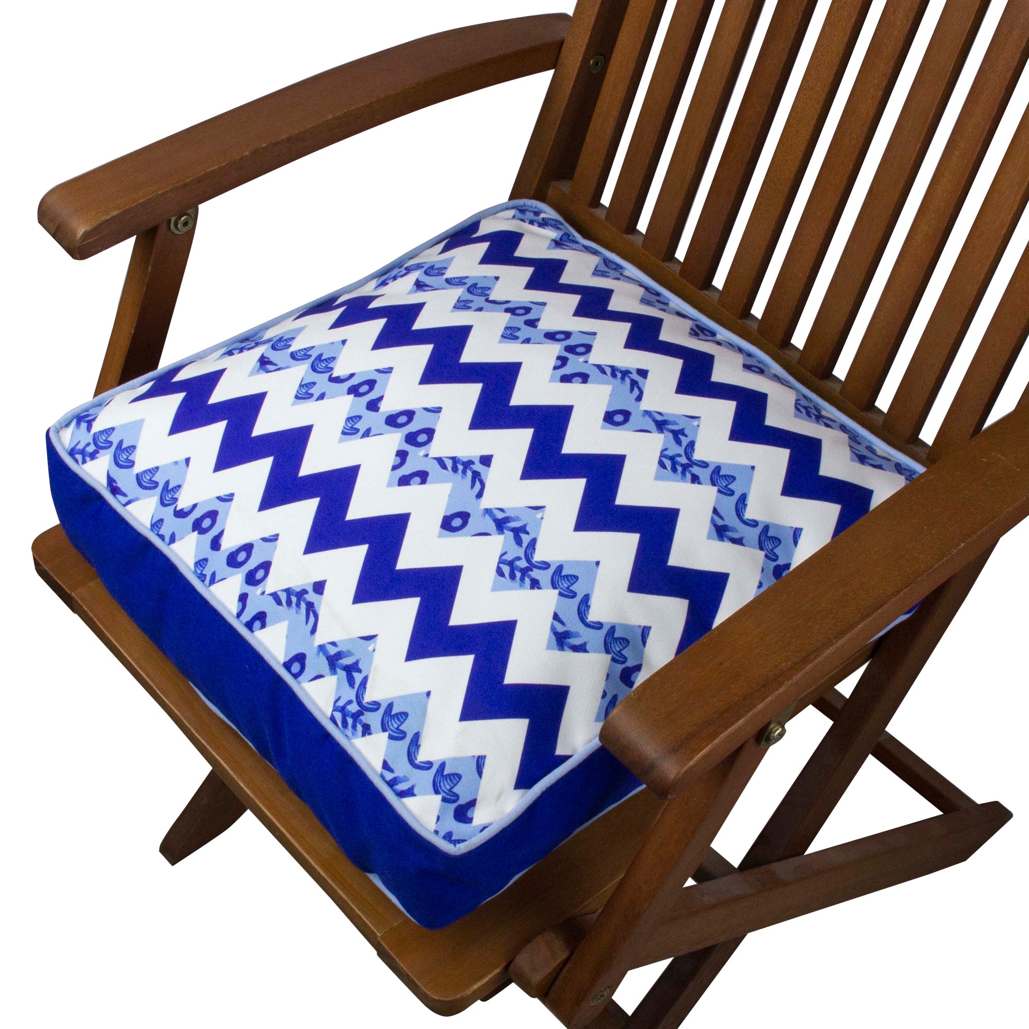 Almofada – 42 x 42 cm – Multicolorido – Algodão e Poliéster