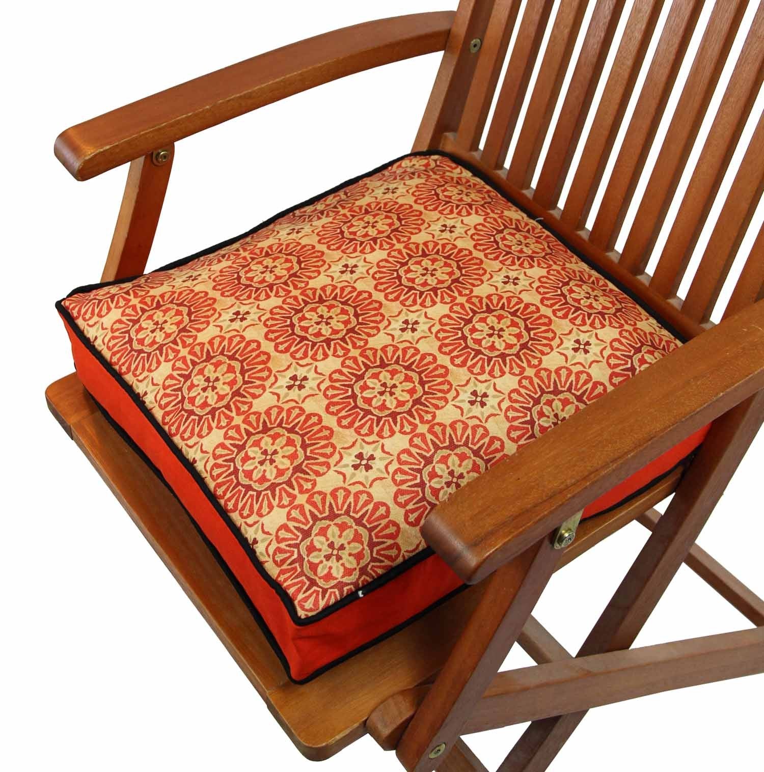 Almofada – 42 x 42 cm – Multicolorido – Algodão e Poliéster