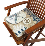 Almofada – 42 x 42 cm – Multicolorido – Algodão e poliéster