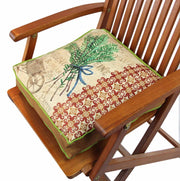 Almofada – 42 x 42 cm – Multicolorido – Algodão e Poliéster