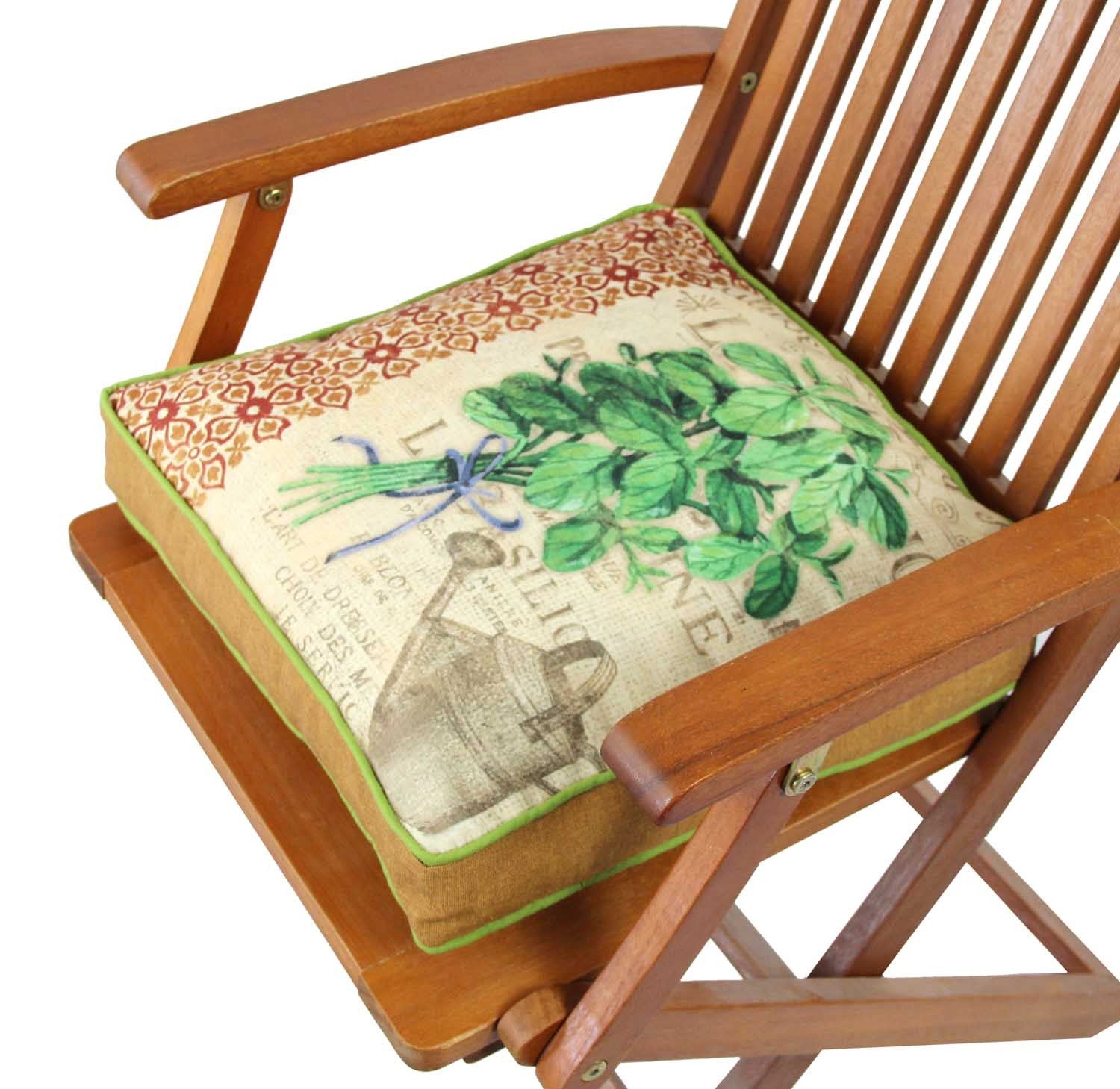 Almofada – 42 x 42 cm – Multicolorido – Algodão e Poliéster