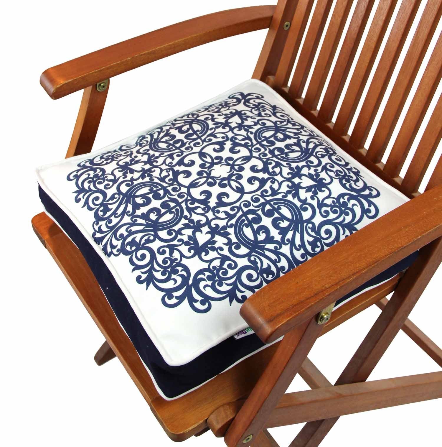 Almofada – 42 x 42 cm – Multicolorido – Algodão e Poliéster