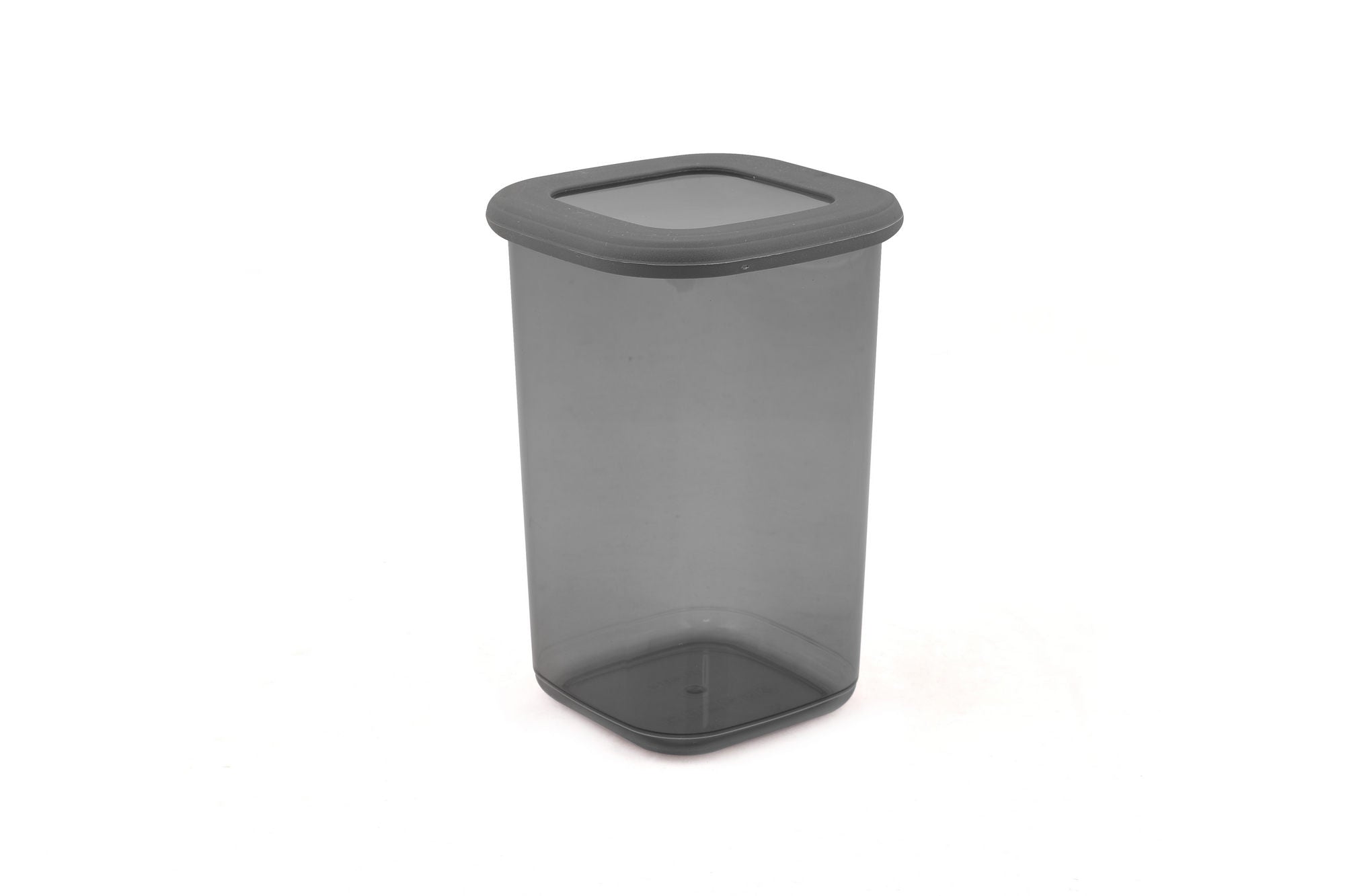 Conjunto de caixas de armazenamento - 6,5 x 6,5 x 13 cm - Cinza - Plástico