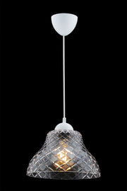 Candeeiro de Teto – 22-60 cm – Branco – Plástico