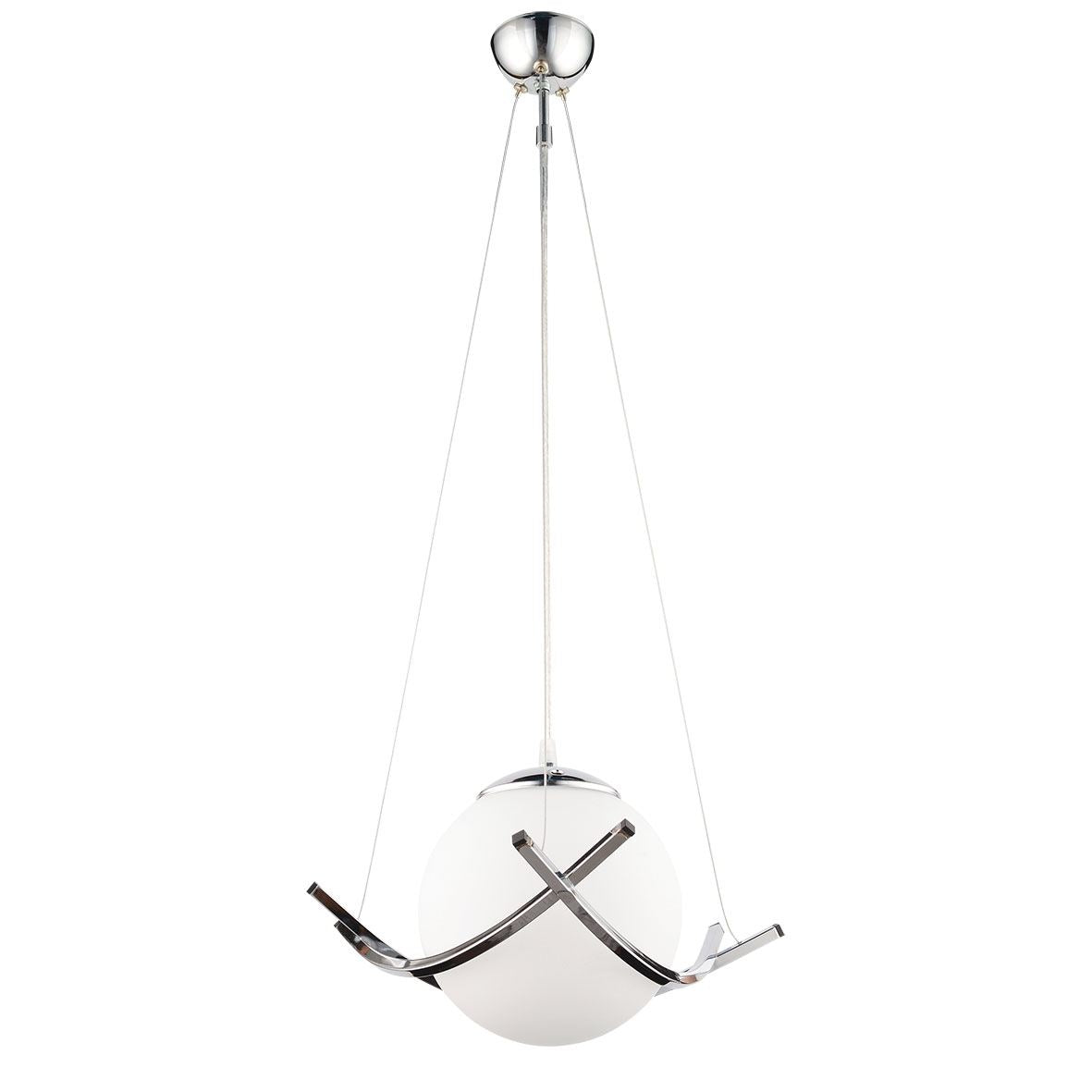 Candeeiro de Teto – 22-60 cm – Branco – Plástico