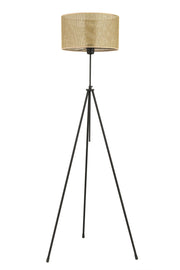 Candeeiro de Pé – 133-180 cm – Preto – Metal
