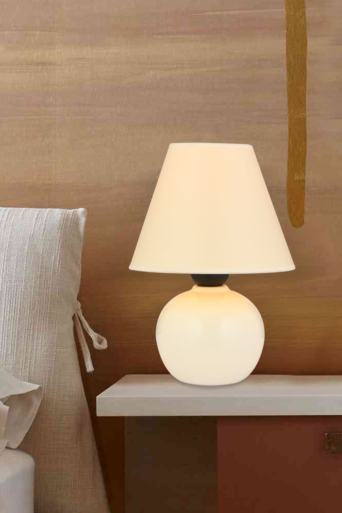 Candeeiro de mesa-63749-Branco
Creme