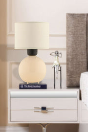 Candeeiro de mesa-64898-Creme