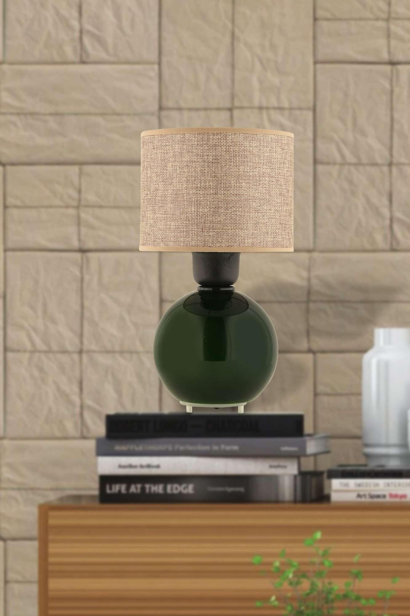 Candeeiro de mesa-64899-Bege
Verde
