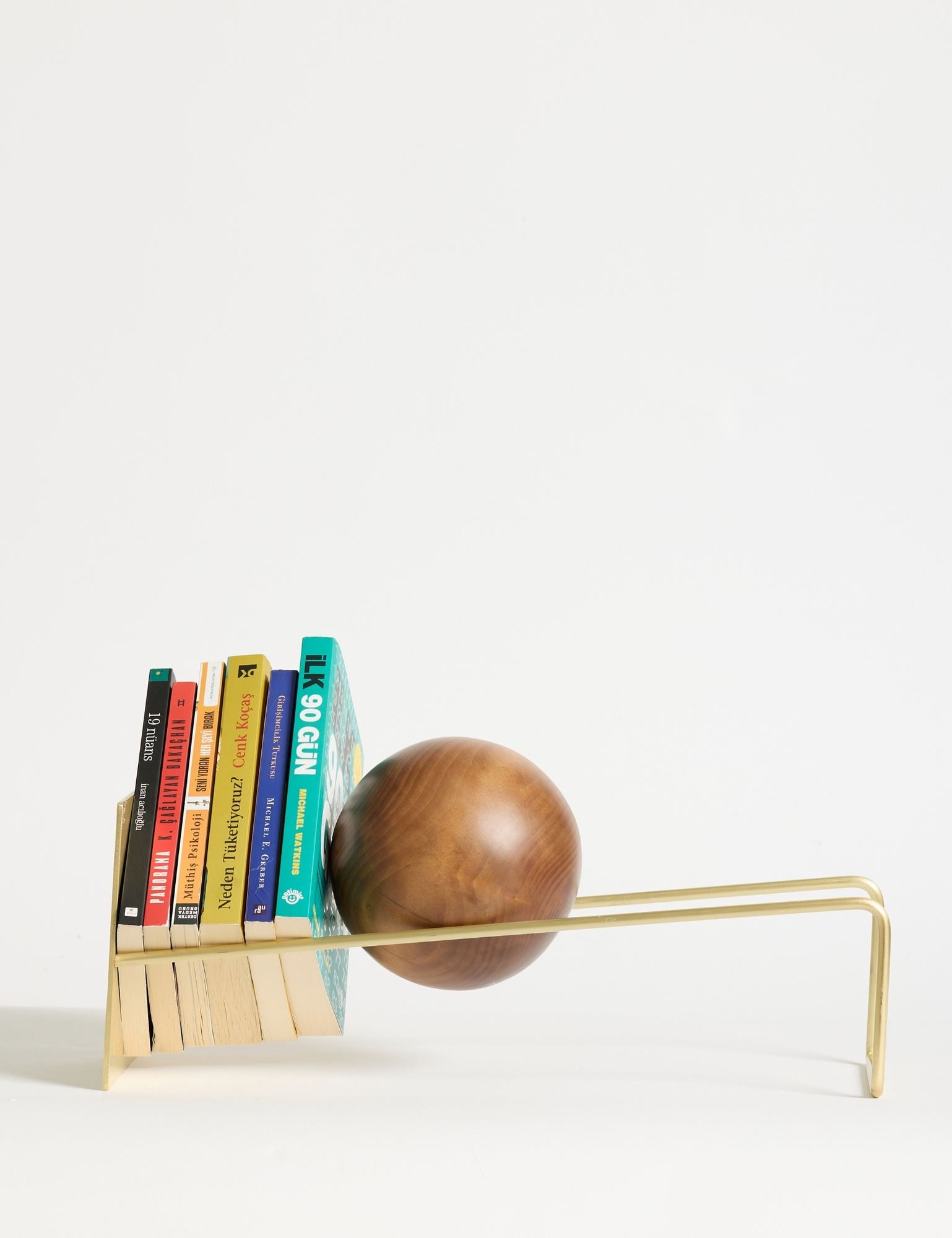 Suporte para livros-Toke-Ouro Antigo