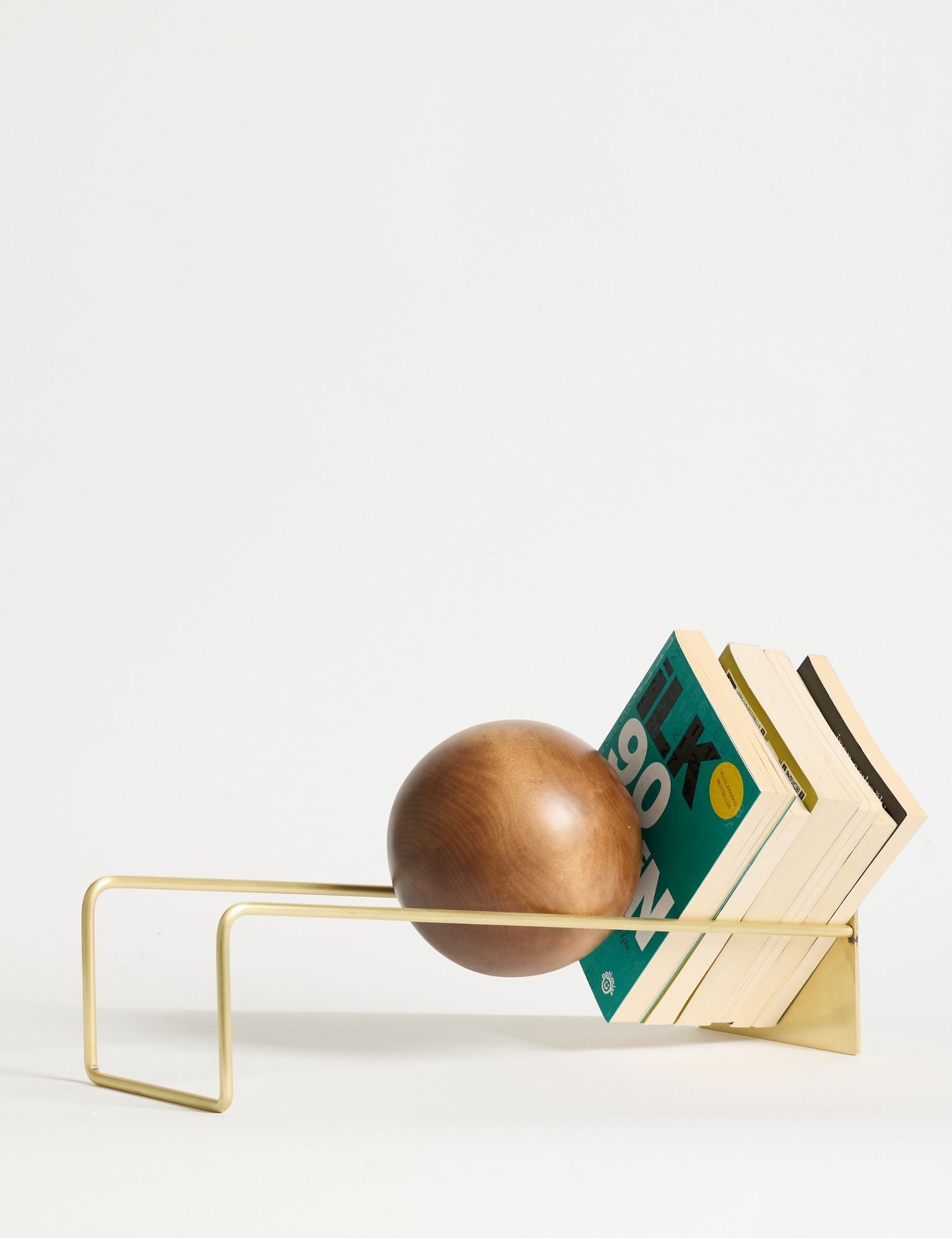 Suporte para livros-Toke-Ouro Antigo
