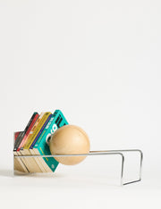 Suporte para livros-Toke-Prata