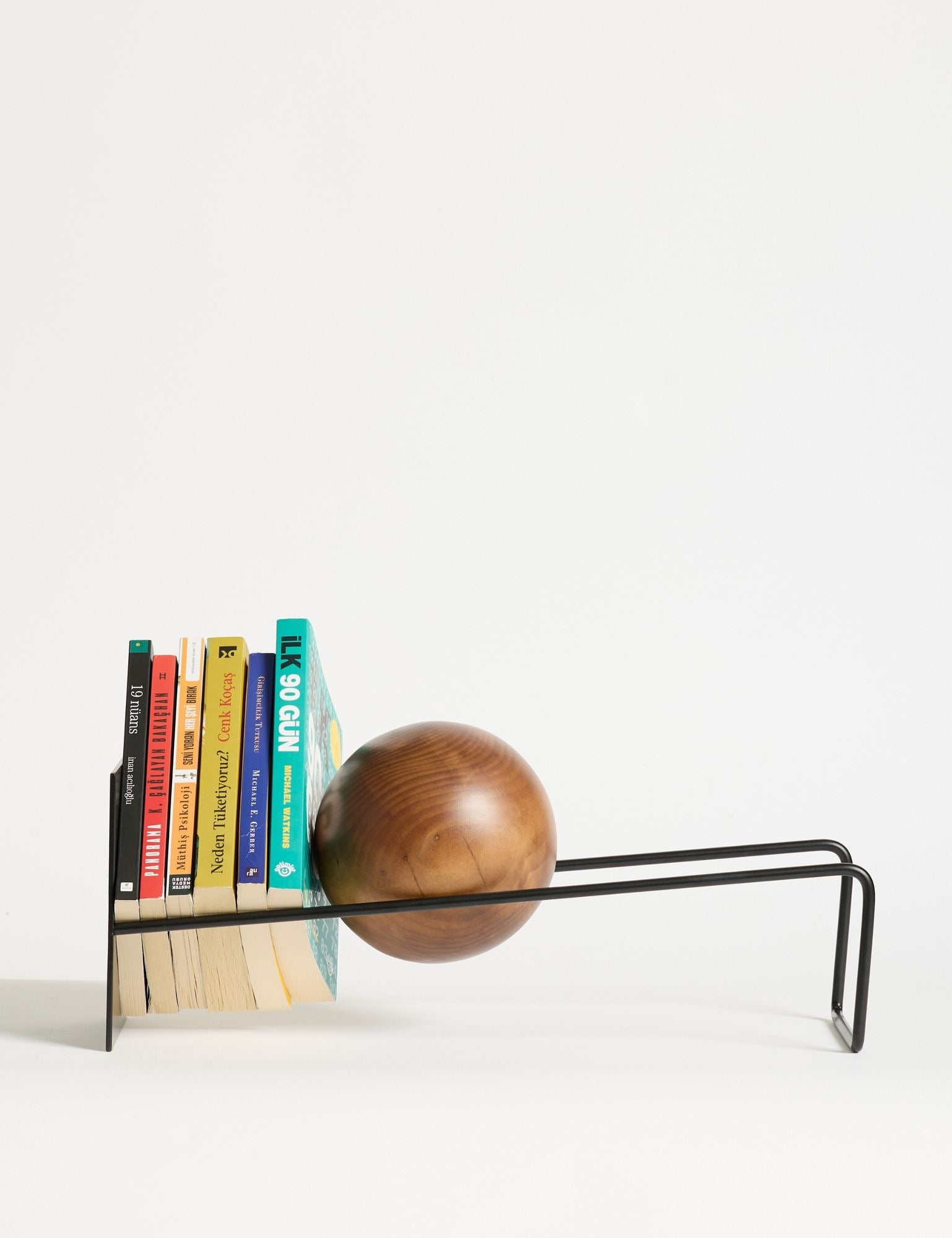 Suporte para livros-Toke-Preto
