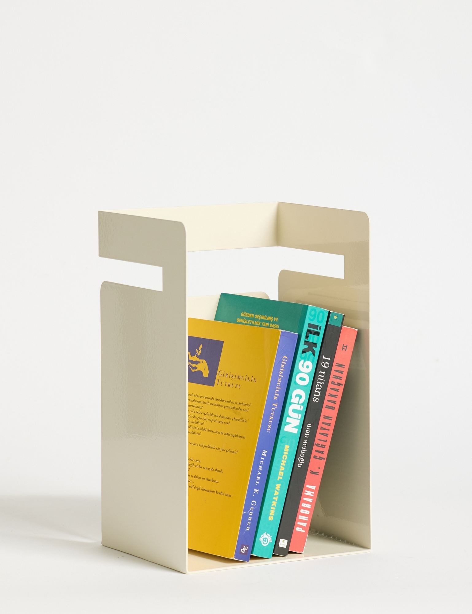Suporte para livros-Cube-Creme