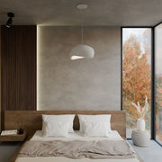 Candeeiro de Teto – 22-120 cm – Branco – Composto Polimérico