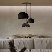 Candeeiro de Teto – 31 a 120 cm – Preto – Composto Polimérico