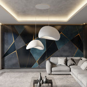 Candeeiro de Teto – 35-120 cm – Branco – Composto Polimérico