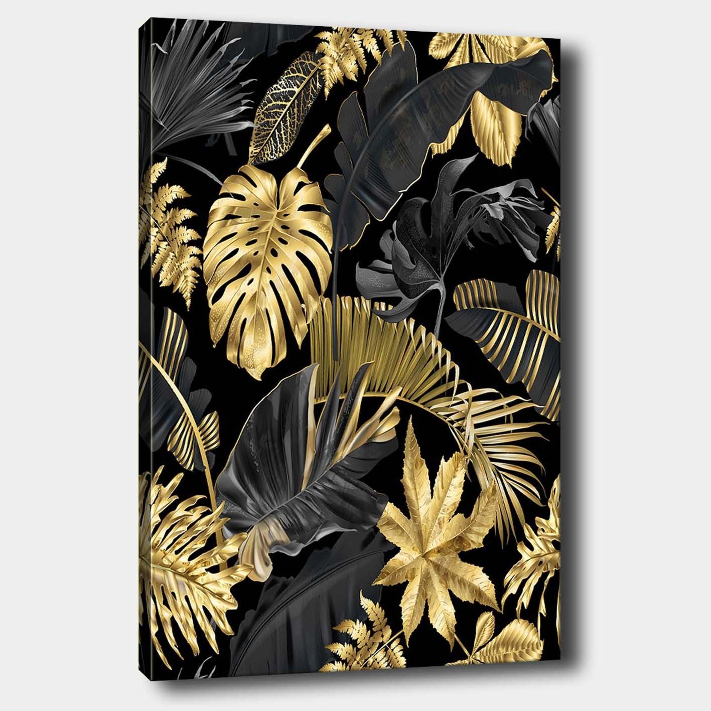 Impressionante pintura decorativa em tela, 70 x 100 cm | 100% tela, 100% moldura de madeira (3 cm de espessura) | Perfeito para amantes de decoração e arte
