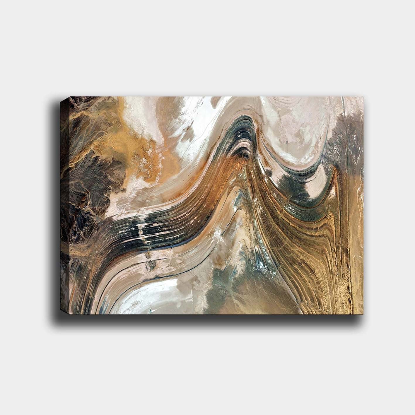Impressionante pintura decorativa em tela, 70 x 100 cm | 100% tela, 100% moldura de madeira (3 cm de espessura) | Perfeito para amantes de decoração e arte