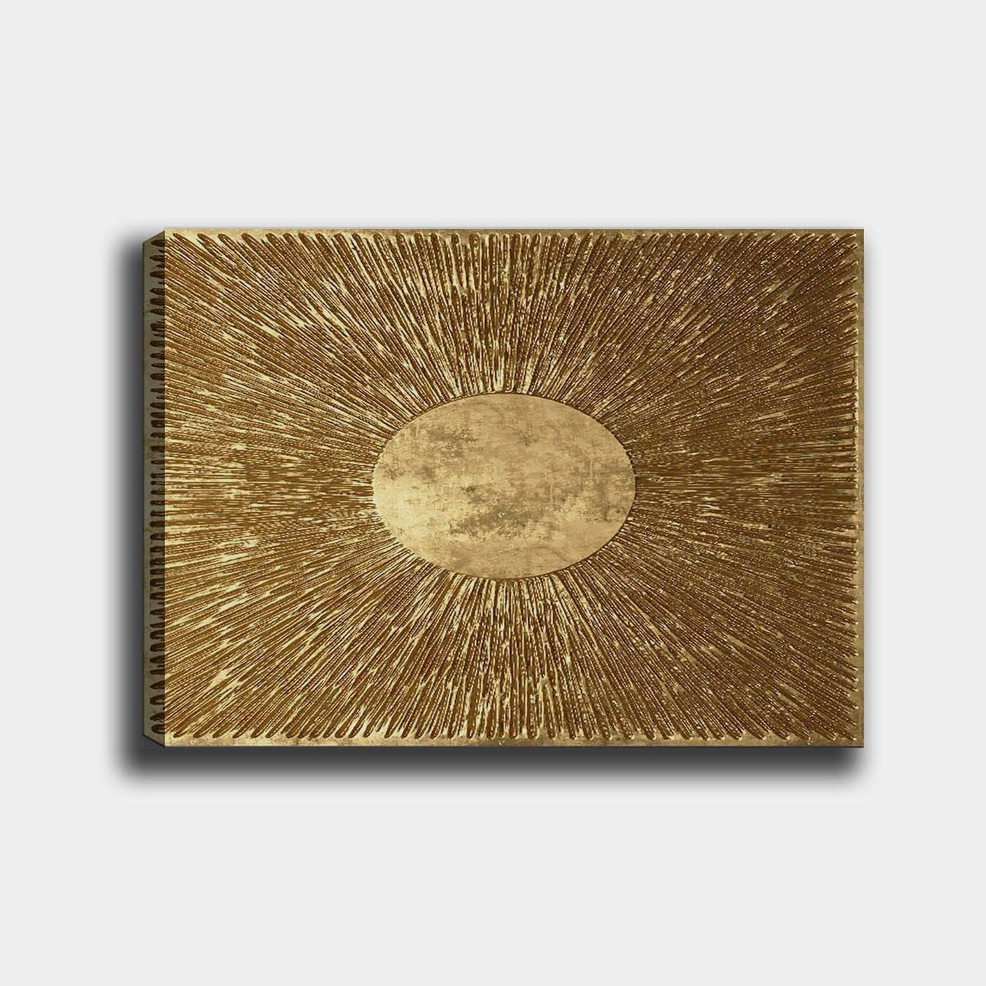 Impressionante pintura decorativa em tela, 70 x 100 cm | 100% tela, 100% moldura de madeira (3 cm de espessura) | Arte elegante para decoração de casa e escritório
