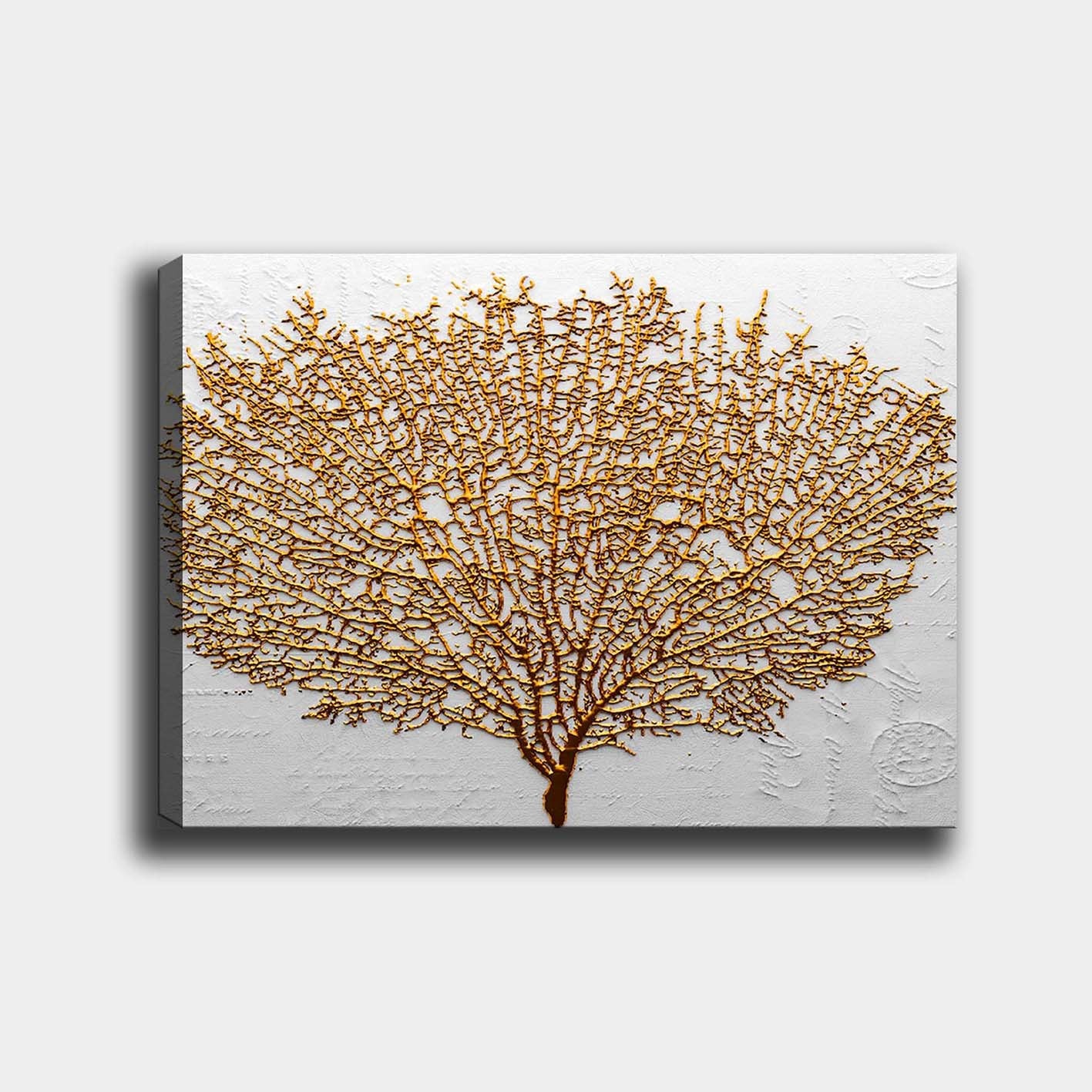 Impressionante pintura decorativa em tela, 70 x 100 cm | 100% tela, 100% moldura de madeira (3 cm de espessura) | Arte elegante para decoração de casa e escritório