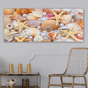Quadro em Tela 100% Multicolorido 50x120 cm com Moldura de Madeira 3 cm – YTY10153480990_50120