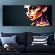 Quadro Decorativo em Tela 100% Canvas 50x120 cm, Multicolor, Moldura de Madeira 3 cm – YTY103552938821_50120