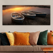 Quadro em Tela Multicolor 50x120 cm – 100% Canvas com Moldura de Madeira 3 cm