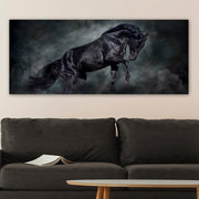 Quadro em Tela Decorativa Multicolor 50x120 cm – 100% Canvas com Moldura de Madeira 3 cm