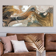 Quadro em Canvas 100% Multicolorido 50x120 cm com Moldura de Madeira (3 cm) – YTY1108257140_50120